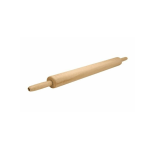 MATTARELLO CLASSICO DA CUCINA GIREVOLE RULLO PER IMPASTARE PASTA DI BISCOTTI PIZZA IN LEGNO DI FAGGIO 50 CM