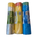 SACCHI SPAZZATURA 55X65 TRASPARENTI 1 RT DA 15PZ - 1 ROTOLO TRASPARENTE 